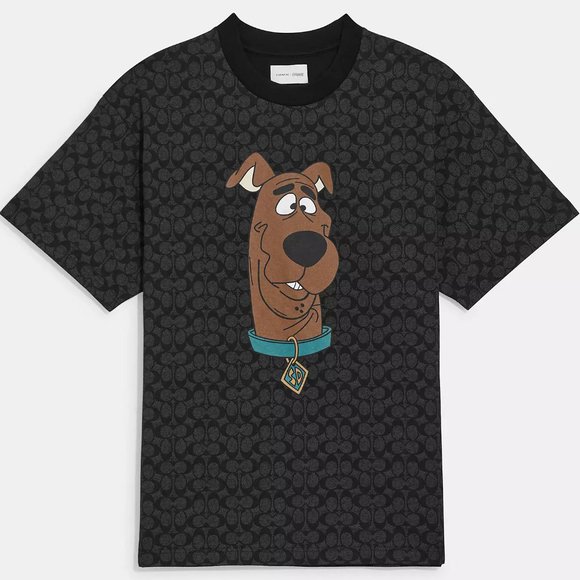 🐶 Coach | Scooby Doo! Signature T Shirt - Picture 1 of 11